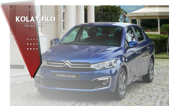 En Çok Tercih Edilen Araçlardan Citroen C-Elysee